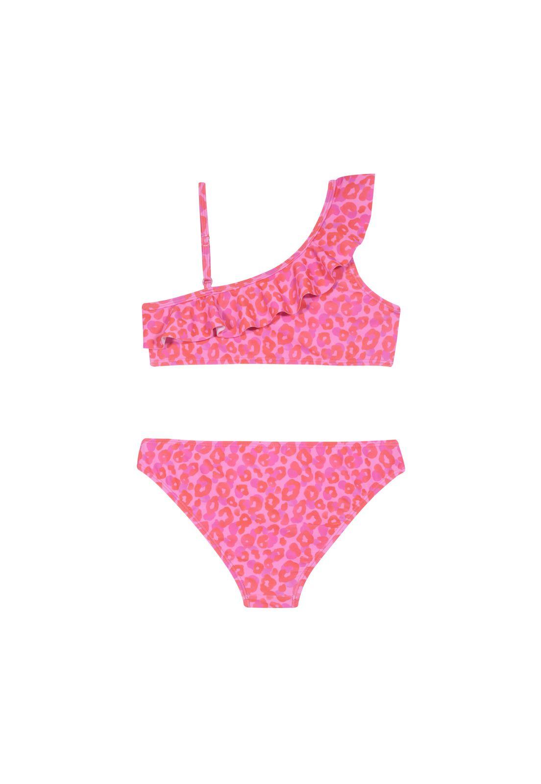Traje de Baño Niña Teens Bikini UV50  Vuelo H2O Wear Fucsia-2