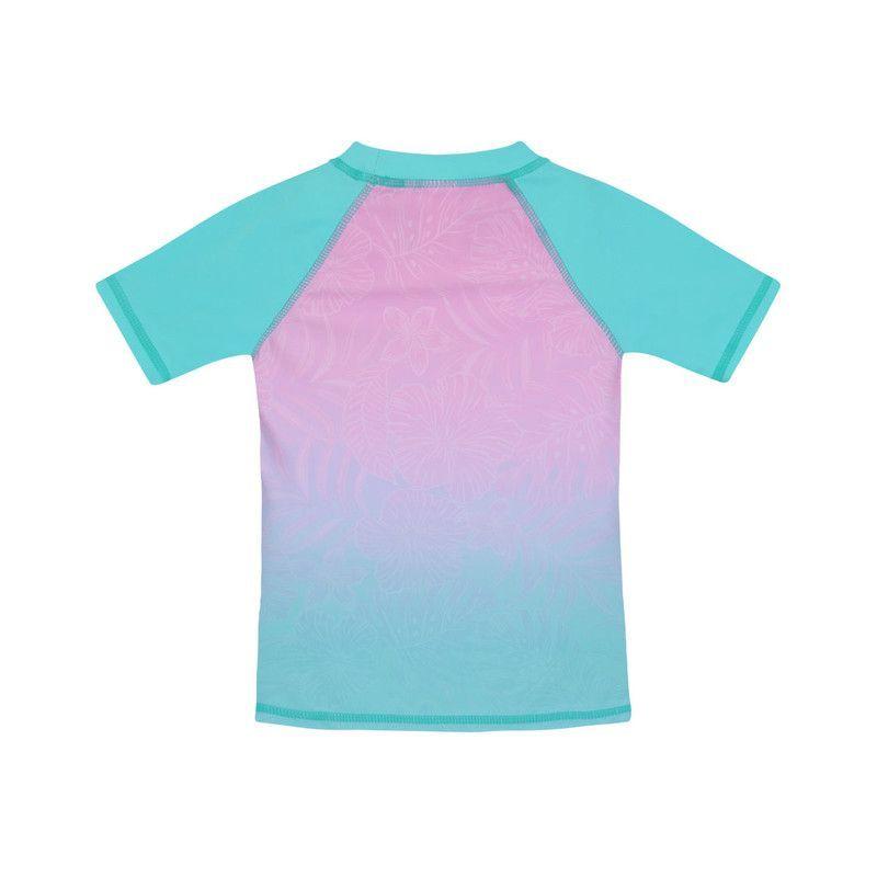 Polera Niña UV50+ H2O Wear Verde M/Corta-2