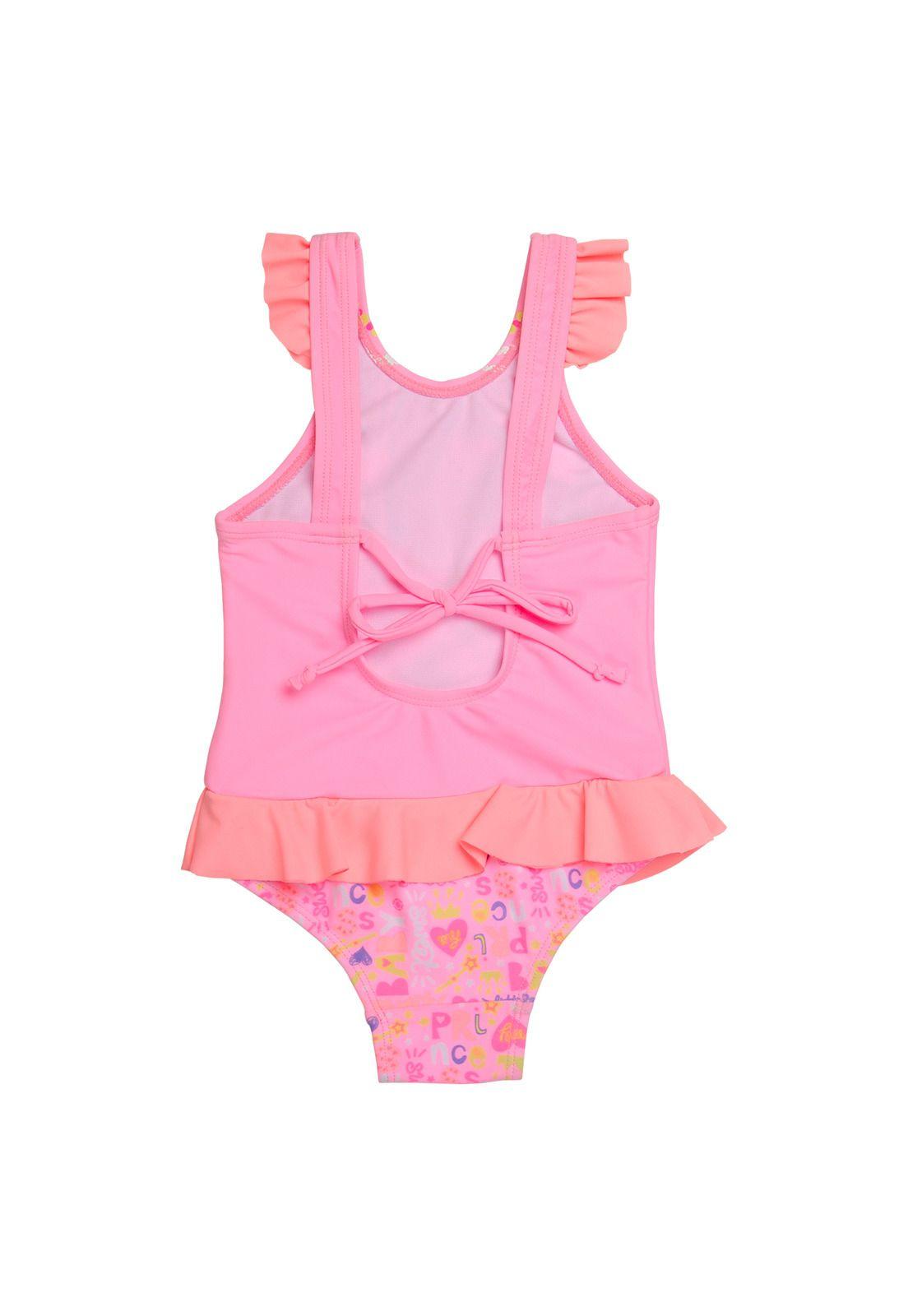 Traje de Baño Bebe Niña UV 30 H2O Wear Rosado-1