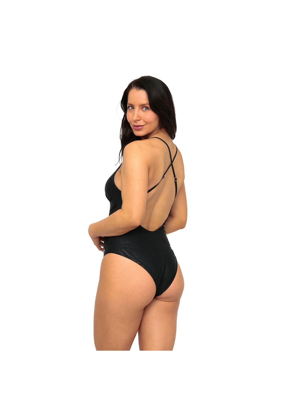 Traje de Baño Mujer Leah H2O Wear Negro-8