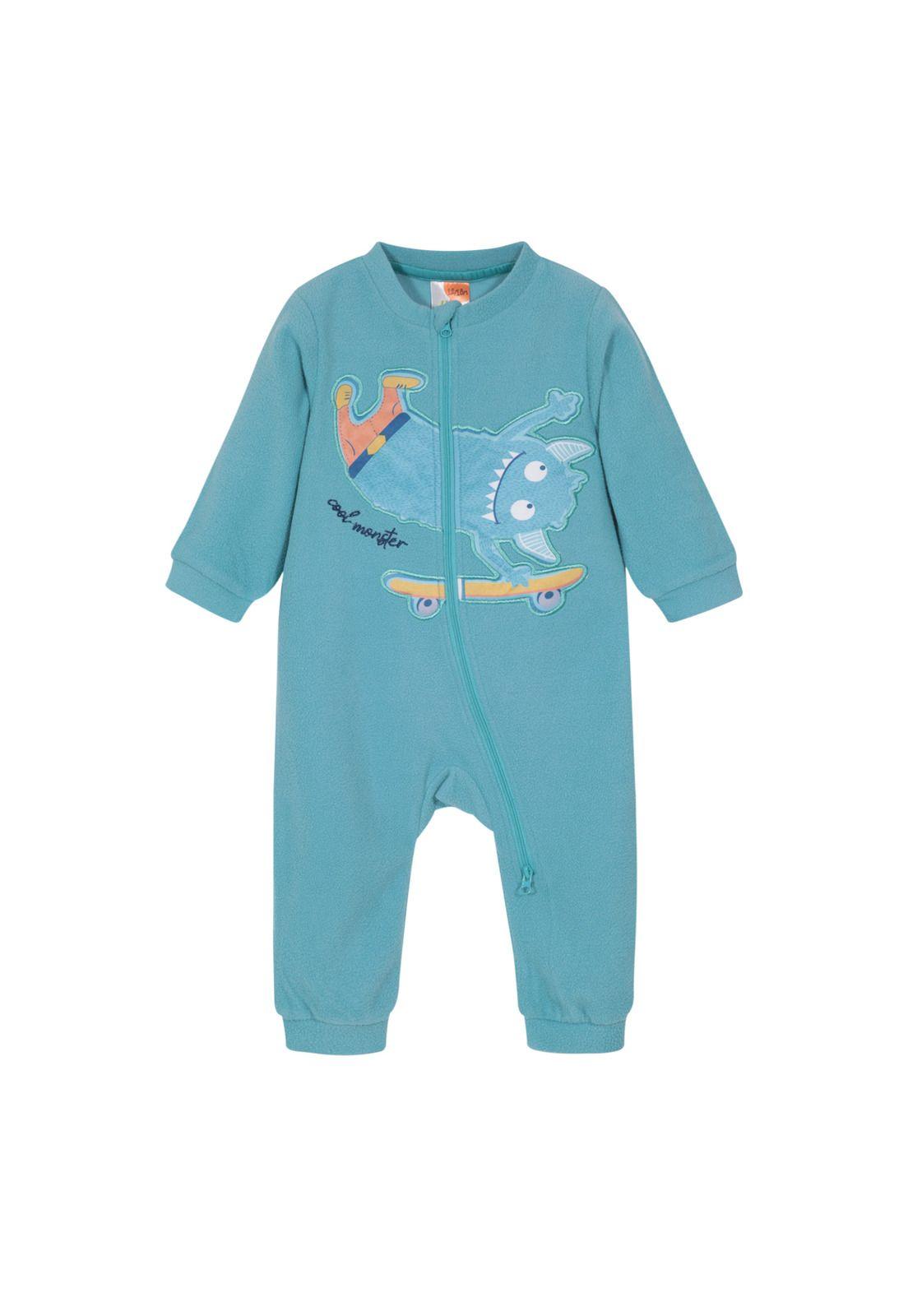 Bebe Pijama Cool Monter 1Pz H2O Wear Turqueza Polar-1