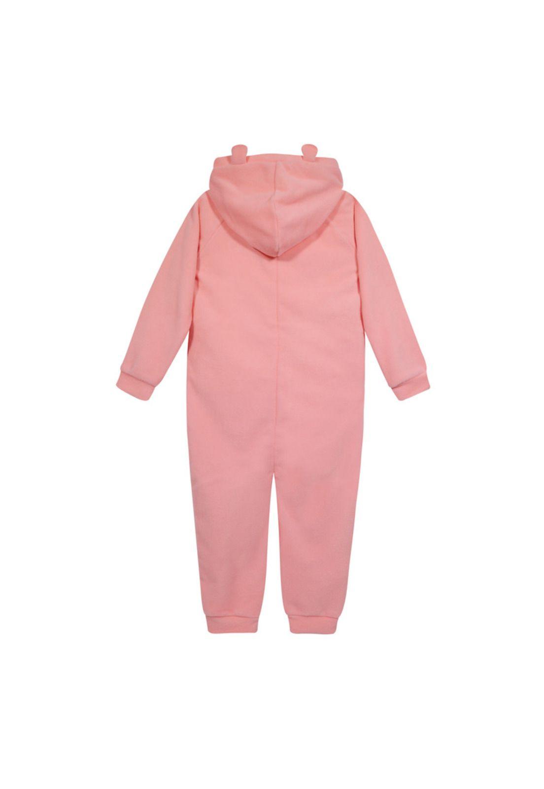 Pijama Niña Polar Sustentable H2O Wear Rosa-2