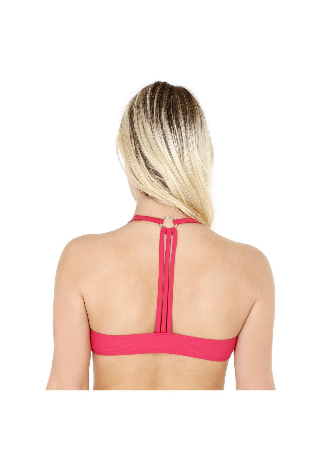 Traje de Baño Top Bralette Mujer H2O Wear Burdeos-1