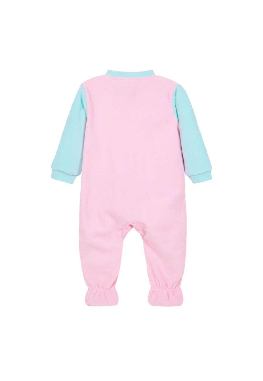 Pack 2 Pijama Bebé Niña Polar Entero Rosado H2O-2