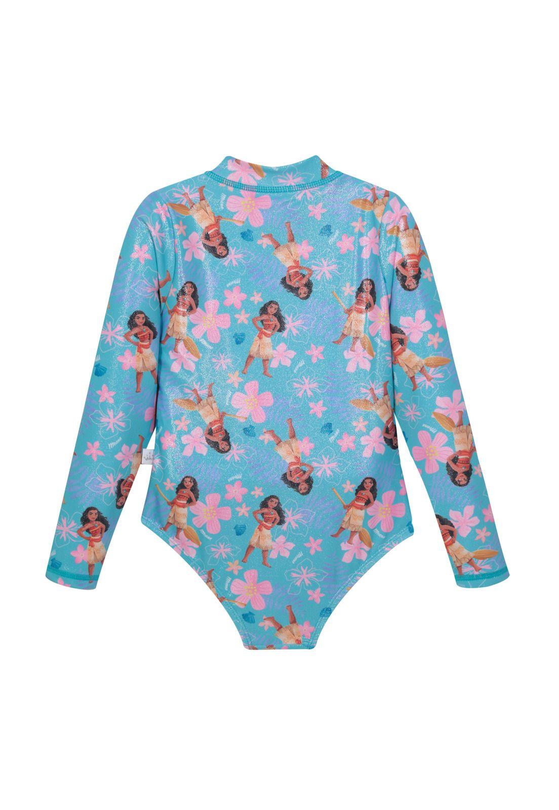 Traje de Baño UV50 Niña M.Larga Princesas | DISNEY-1