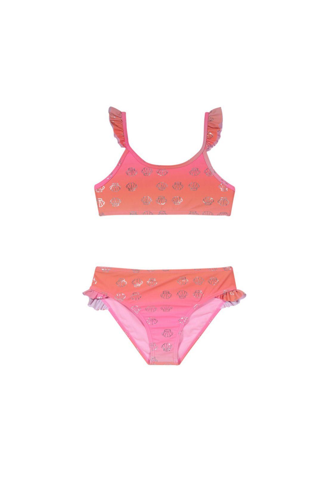 Pack 3 Traje de Baño Niña Bikini H2O Wear Rosado-6