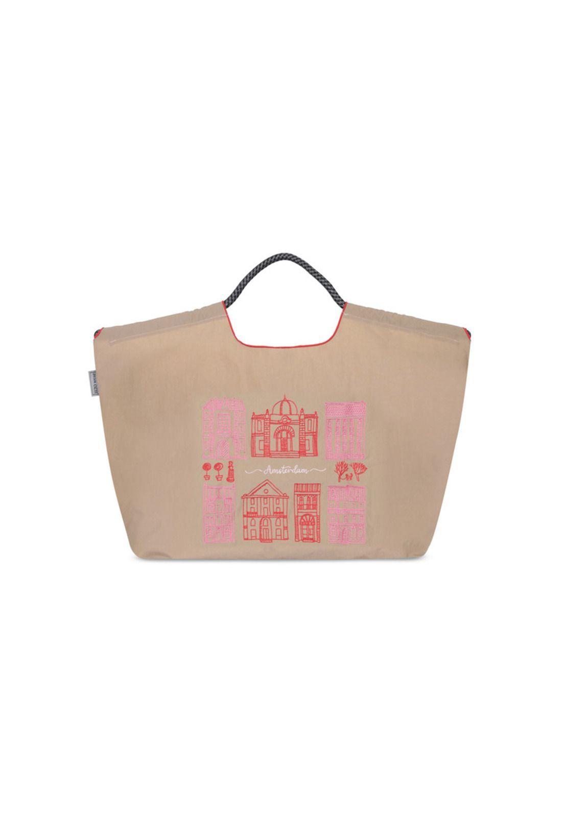 Bolso Bordado Hoses H2O Wear Beige-0