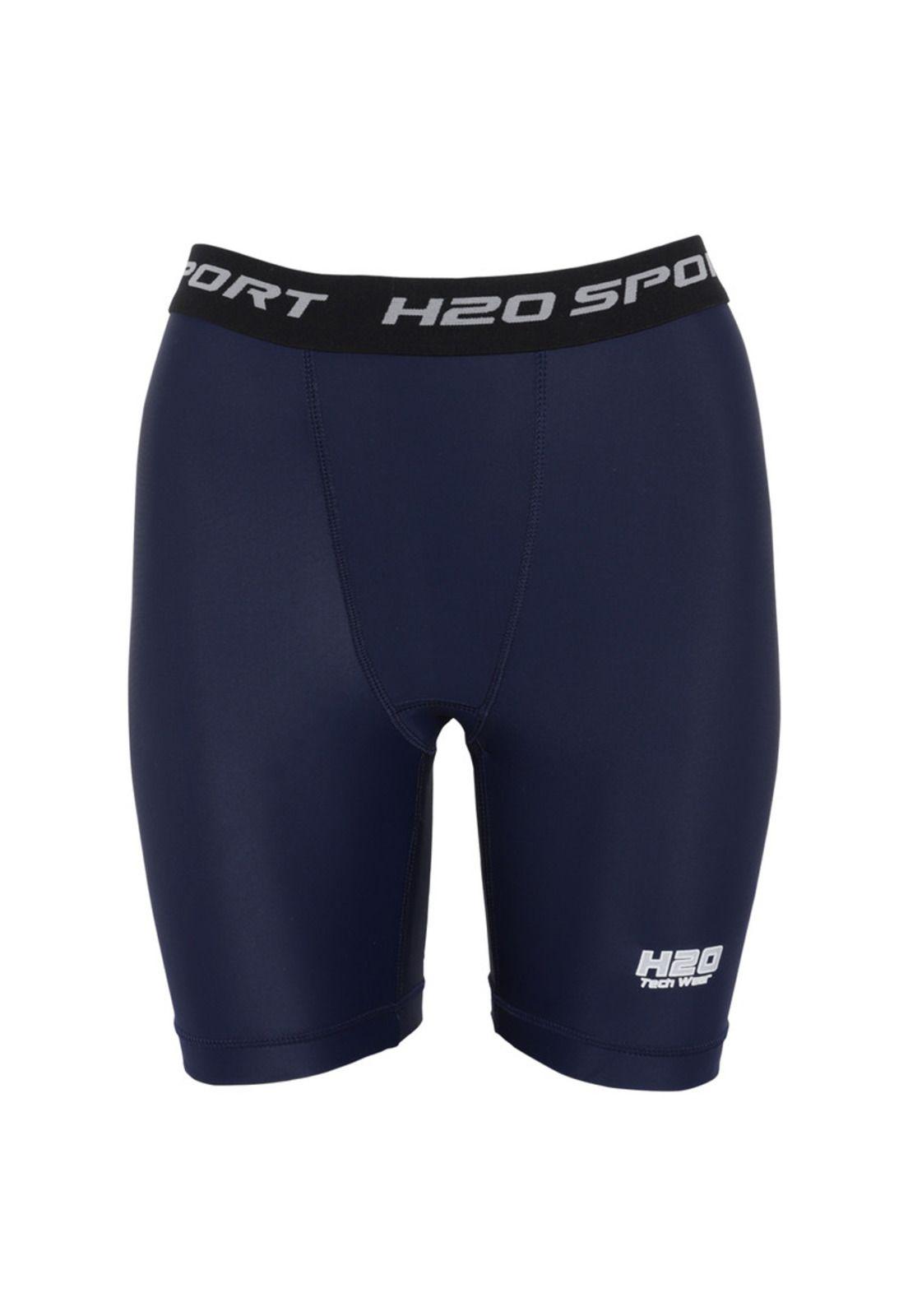 Bermuda Deportiva Teens Pretina Estampada Azul H2O Wear-0