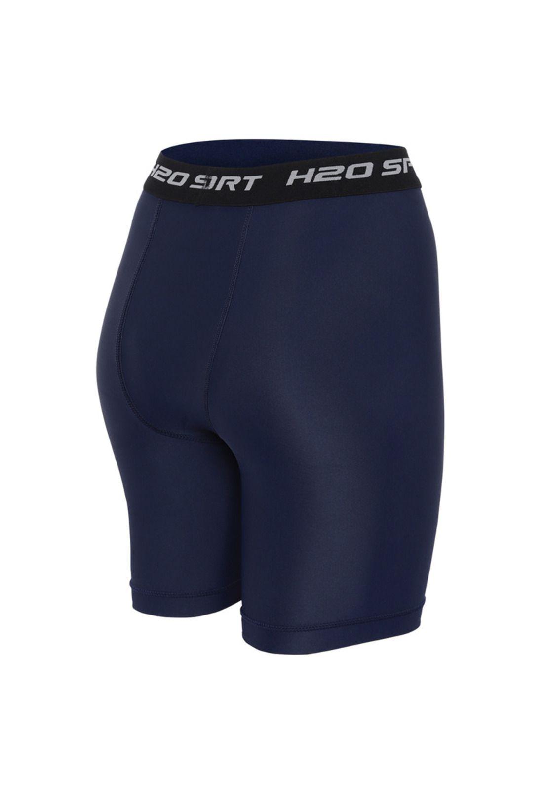 Bermuda Deportiva Teens Pretina Estampada Azul H2O Wear-1