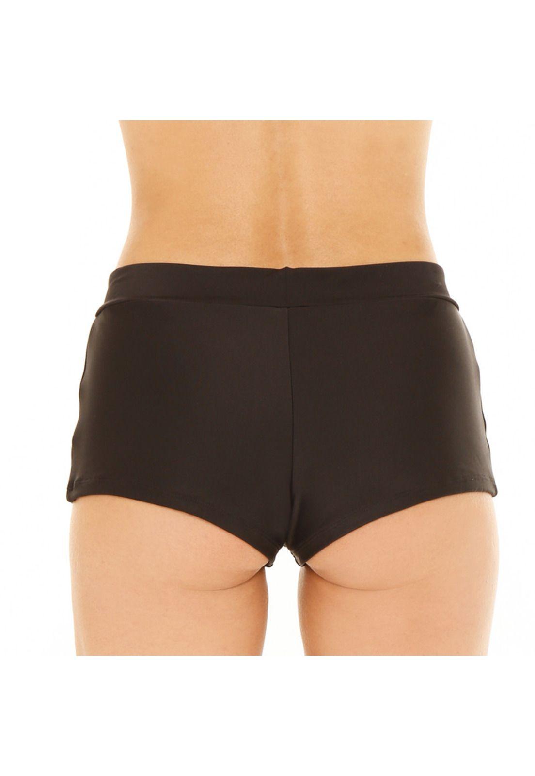 Traje de Baño Calzon Mujer H2O Wear Negro-1