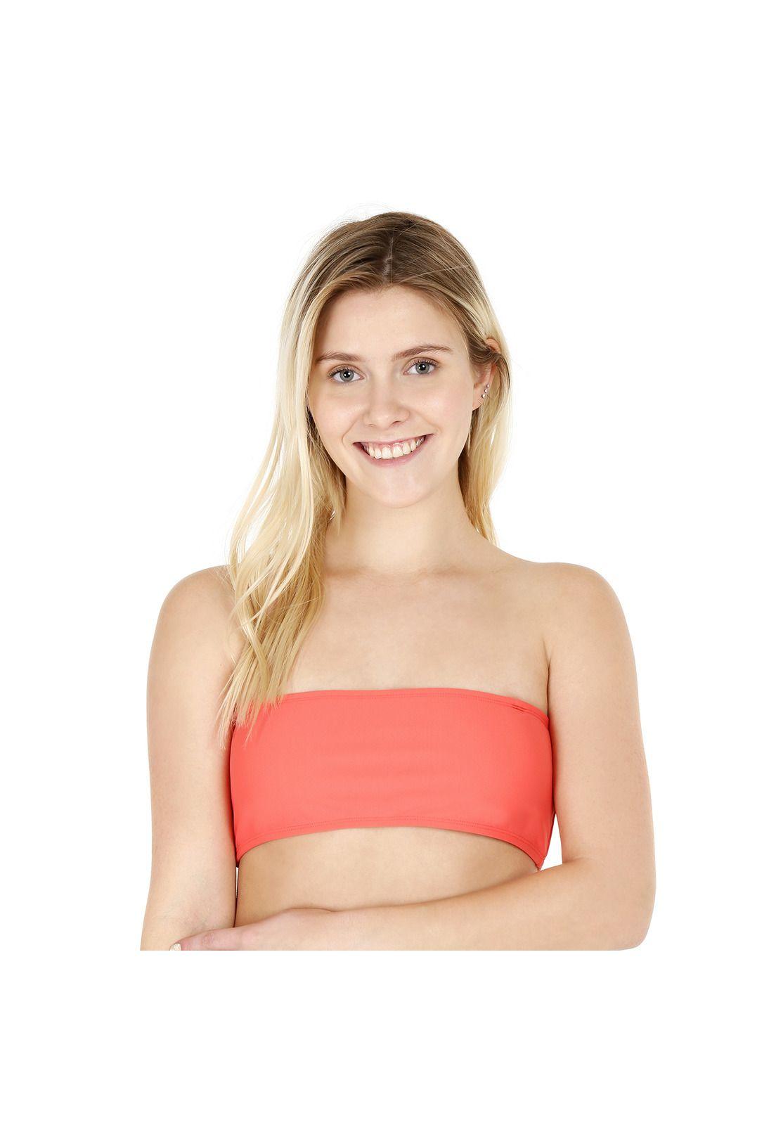 Traje de Baño Top Mujer H2O Wear Naranjo-0