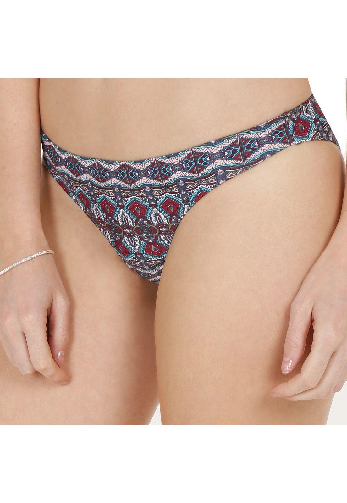 Traje de Baño Calzón Clásico Mujer H2O Wear Azul-0