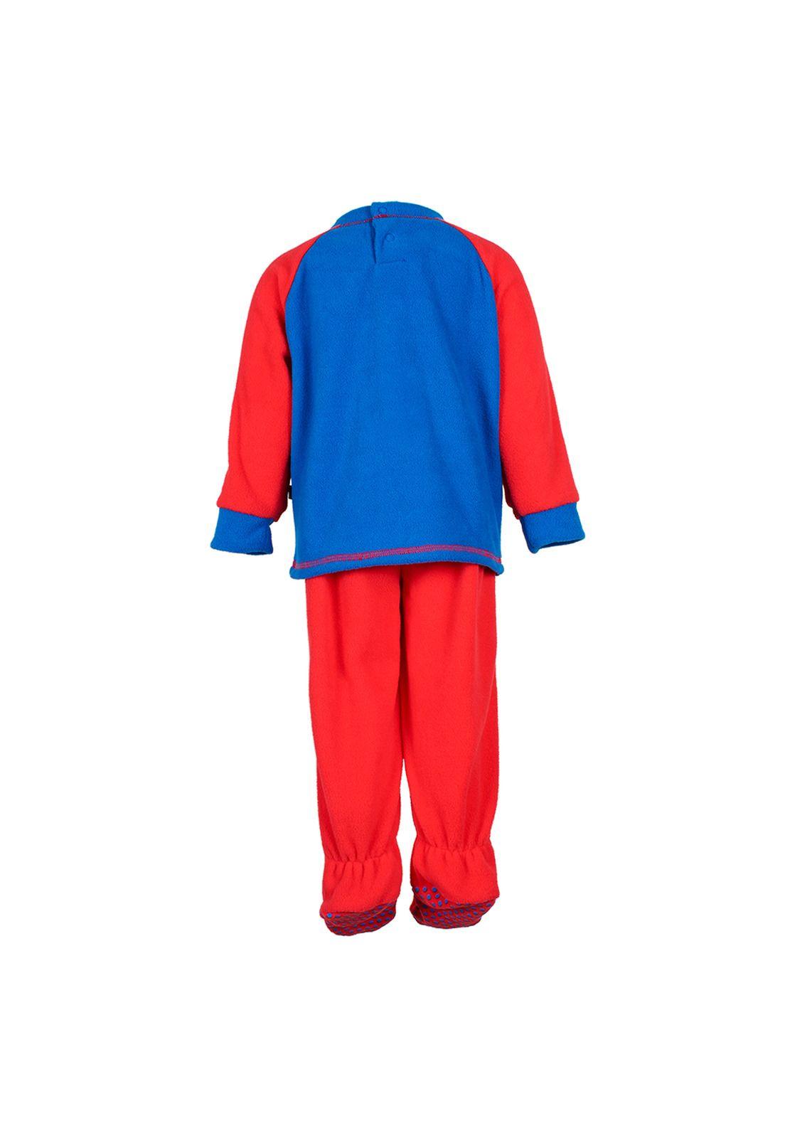 Pijama Bebé Niño Polar Conjunto Disney Mickey Rojo-1
