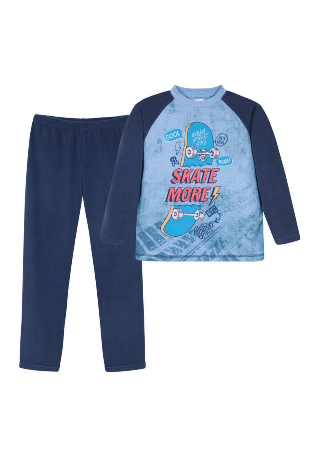 Pijama Niño Conjunto Polar Azul H2O Wear-0