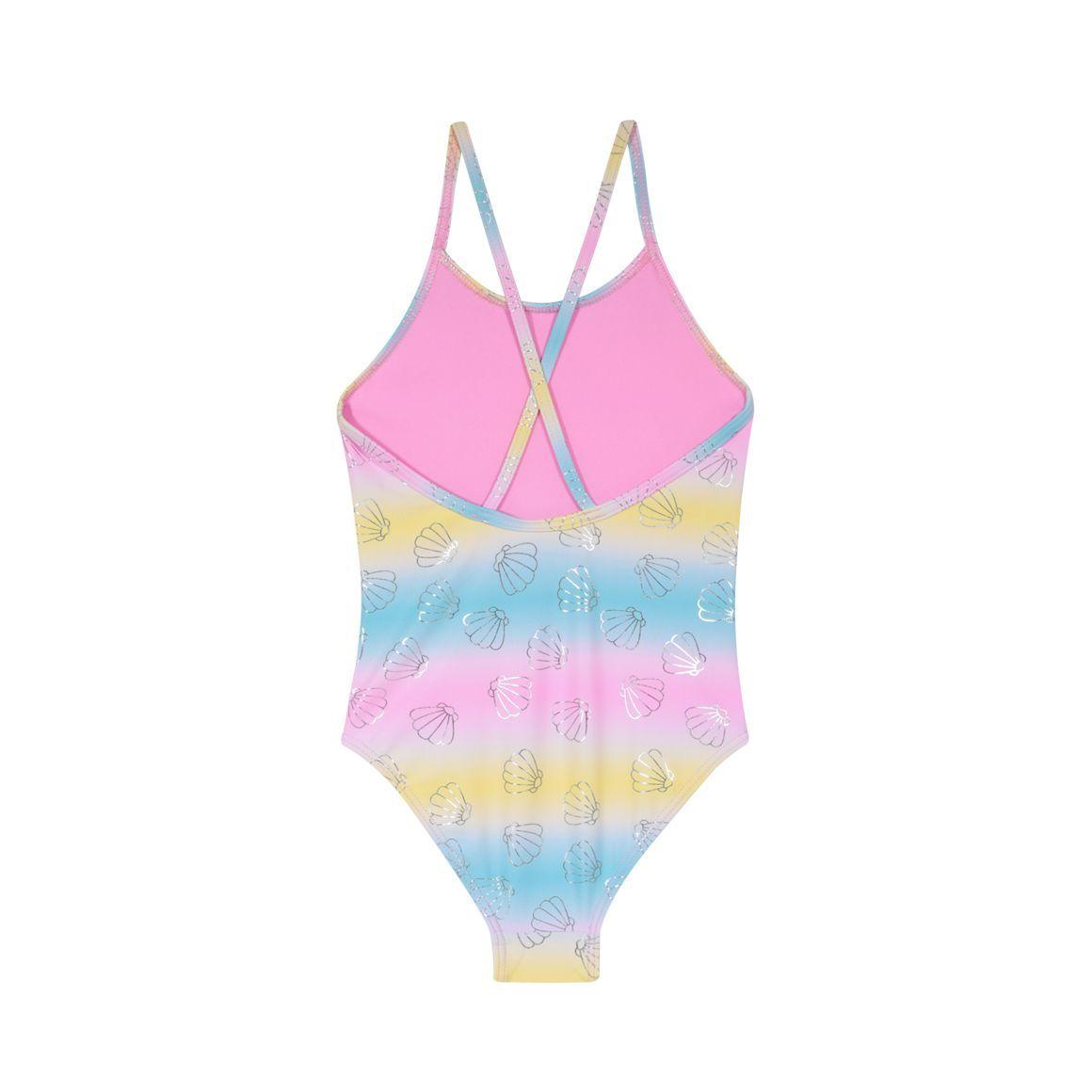 Traje de Baño Niña Entero UV30+ H2O Wear Turquesa-2
