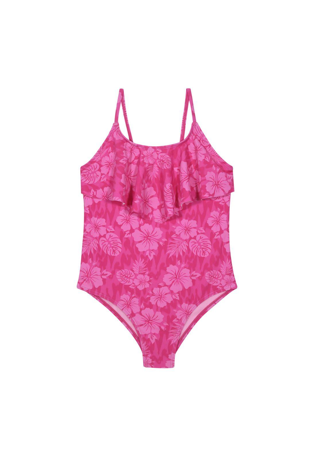 Traje de Baño Niña  Teens UV50  H2O Wear Fucsia-0