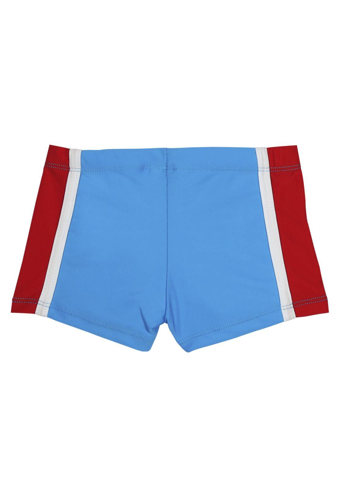 Traje de Baño Bebe  Short Disney Mickey Rojo Amaranto-1