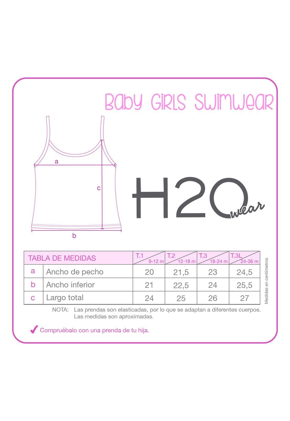 Traje de Baño Bebe Tankini UV 30 H2O Wear Verde-2