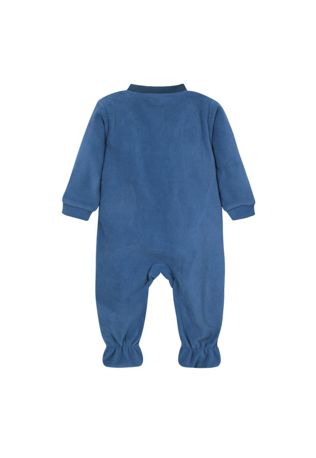 Pack 2 Pijama Bebé Niño Entero Polar Celeste H2O-4