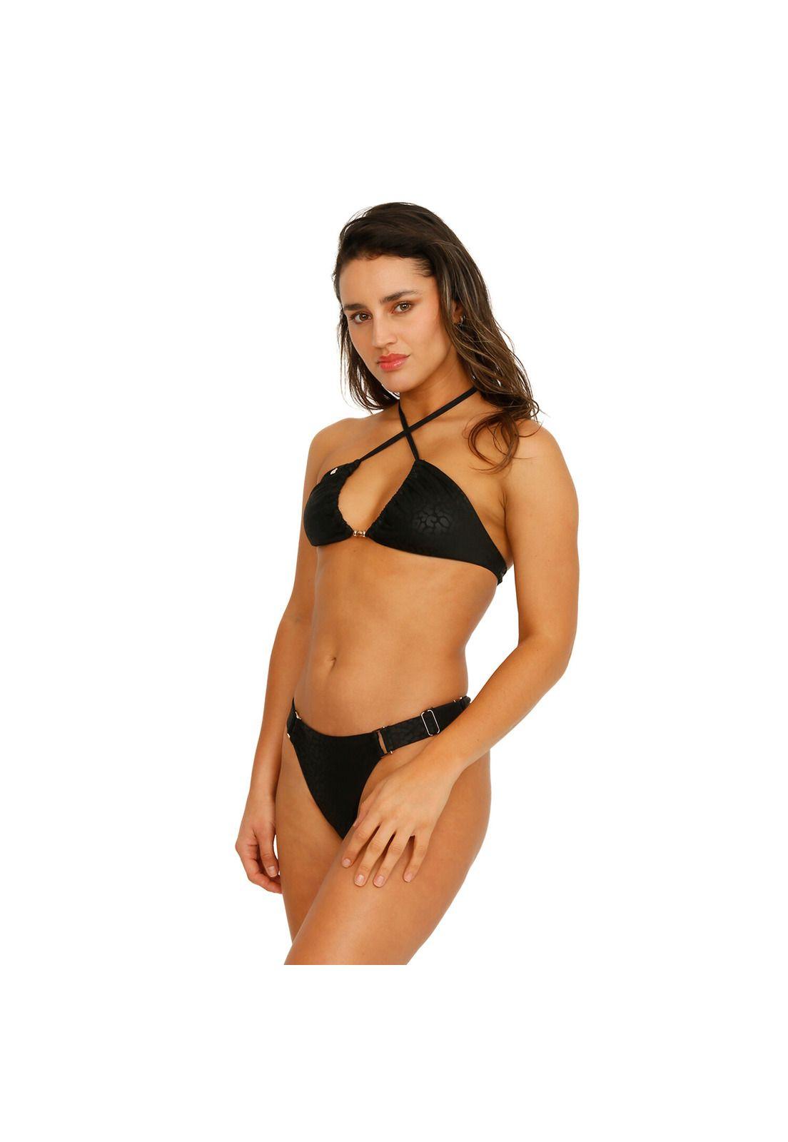 Traje de Baño Mujer Bikini Kim Negro H2O Wear-5
