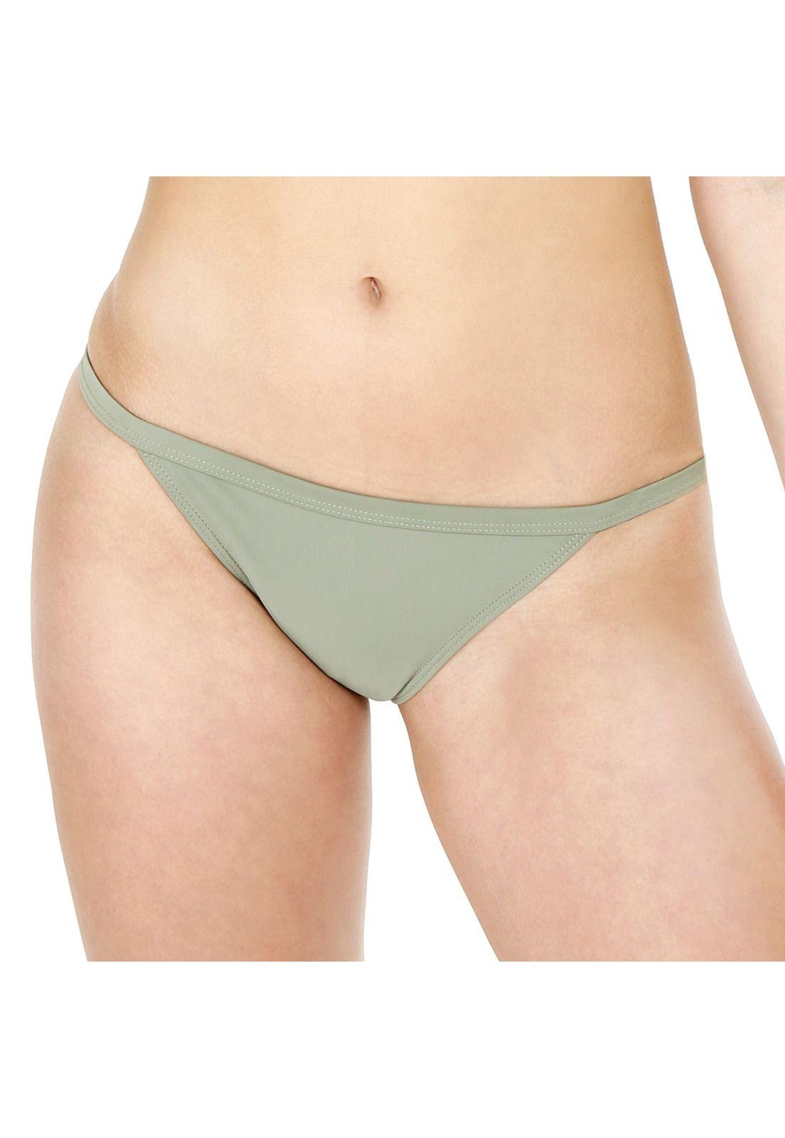 Bikini Calzón con vivo Verde-0