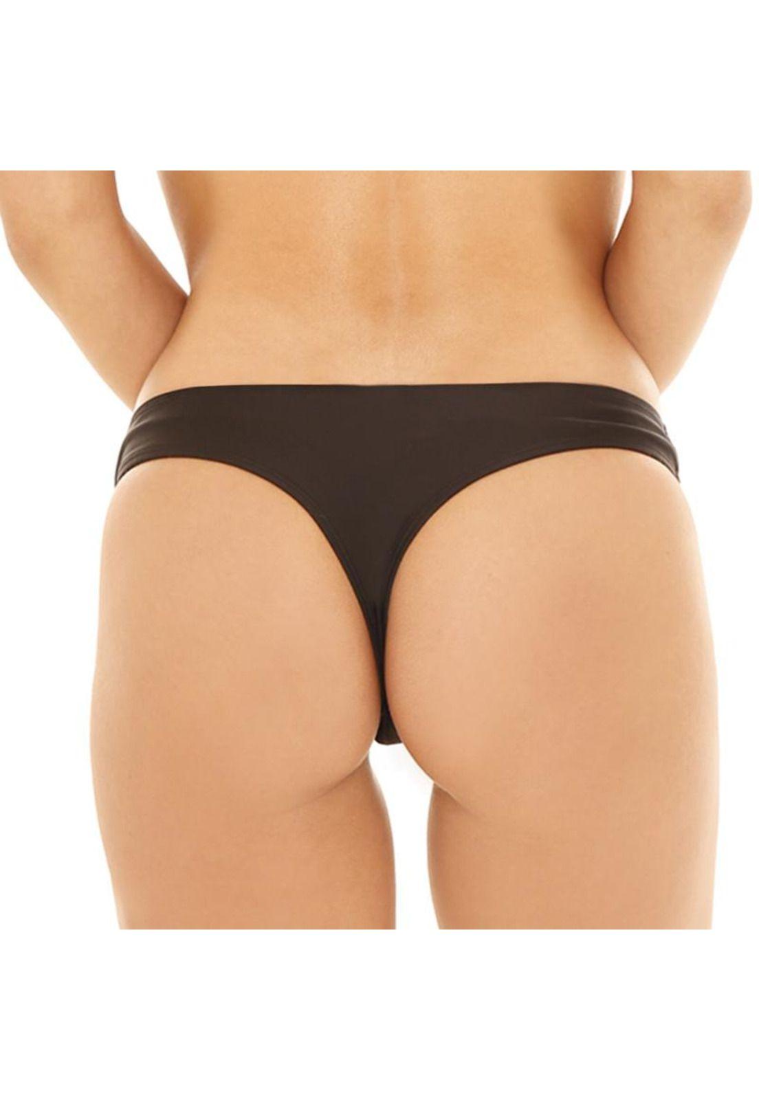Traje de Baño Calzon Culote Mujer H2O Wear Negro-1