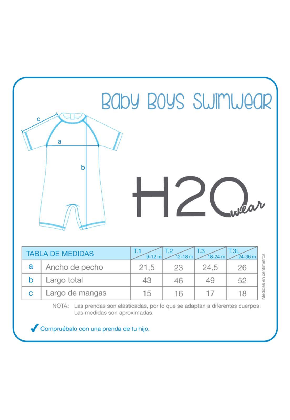 Traje de Baño Bebe Niño Body UV50+ Mickey Disney-2