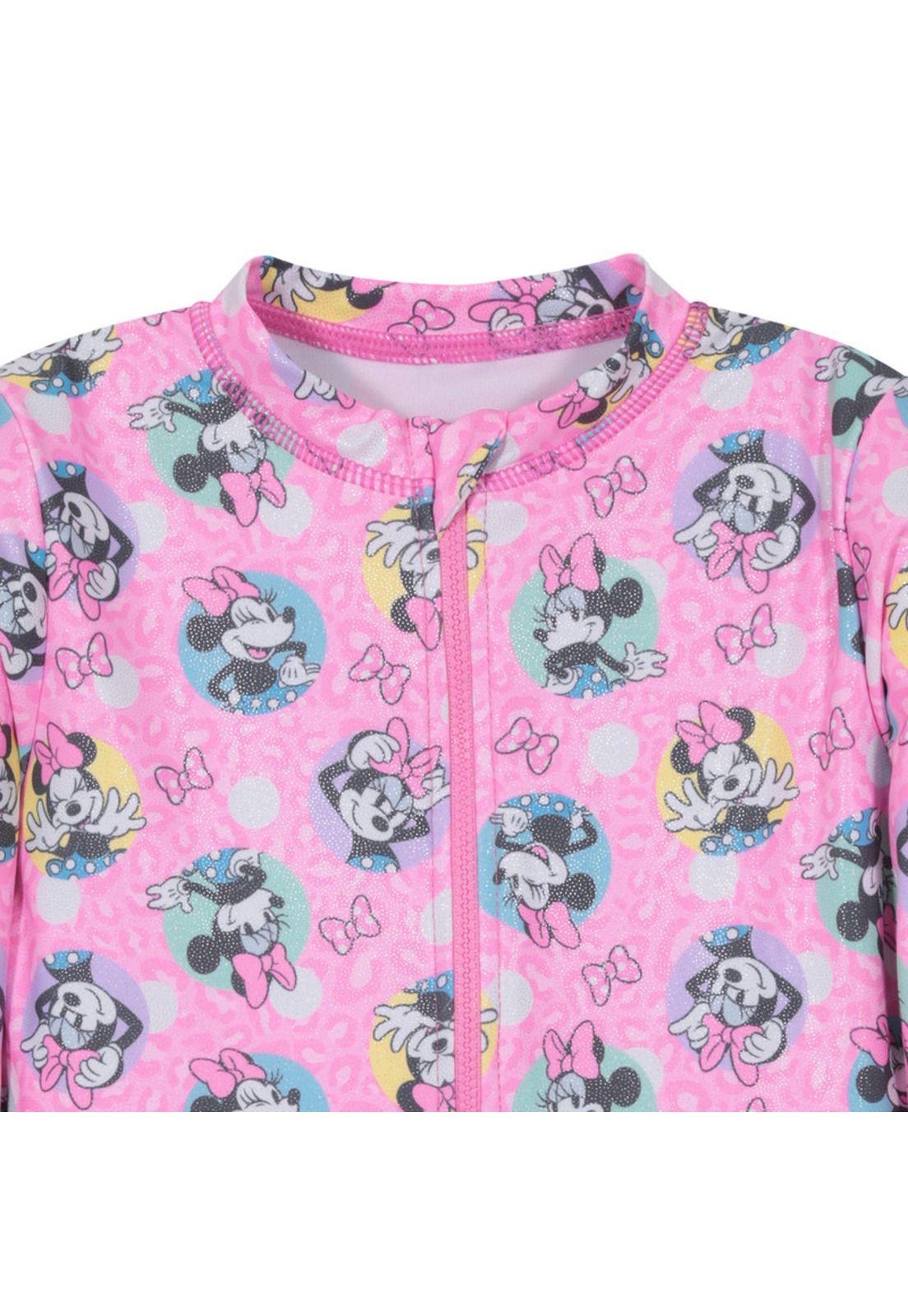 Traje de Baño Niña Manga Larga UV50+ Minnie Disney-2