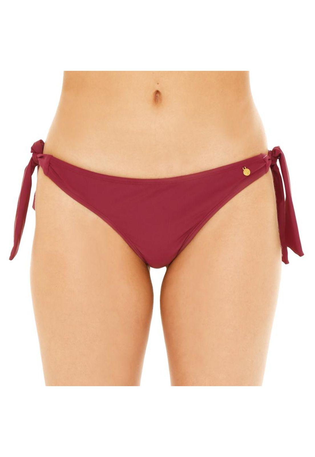 Mujer Culot C/Amarra H2O Wear Burdeo-0