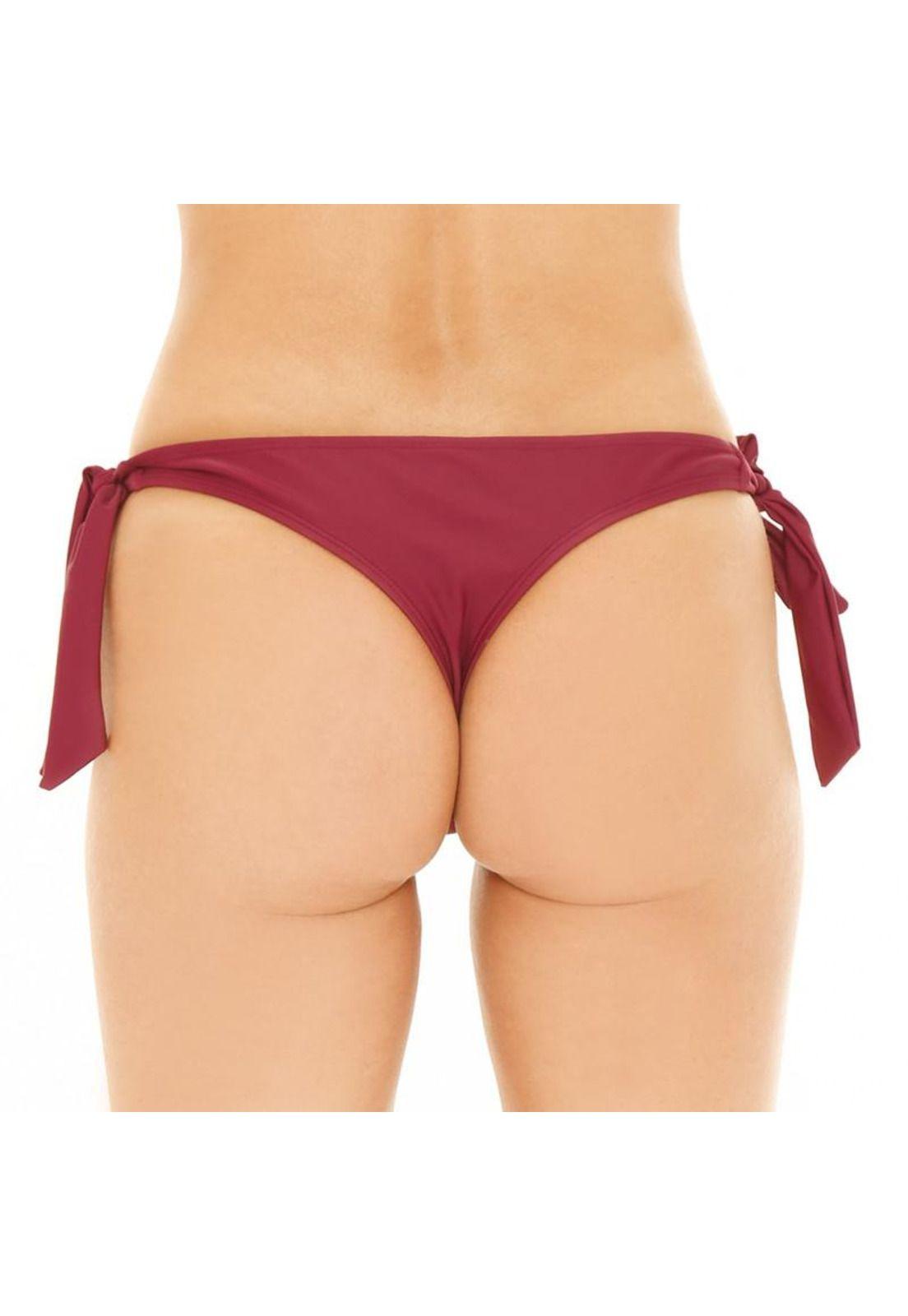 Mujer Culot C/Amarra H2O Wear Burdeo-1