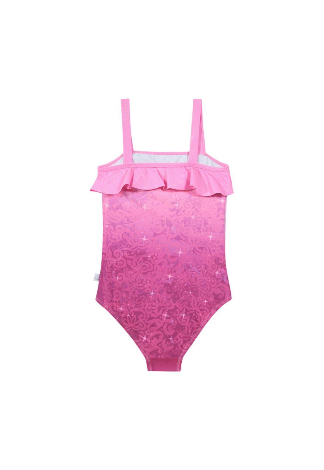 Traje de Baño Niña Entero Rosa Disney Princesas-1