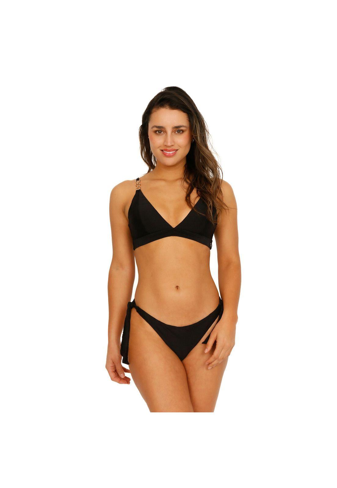 Traje de Baño Mujer Bikini Amalia Black H2O Wear-4