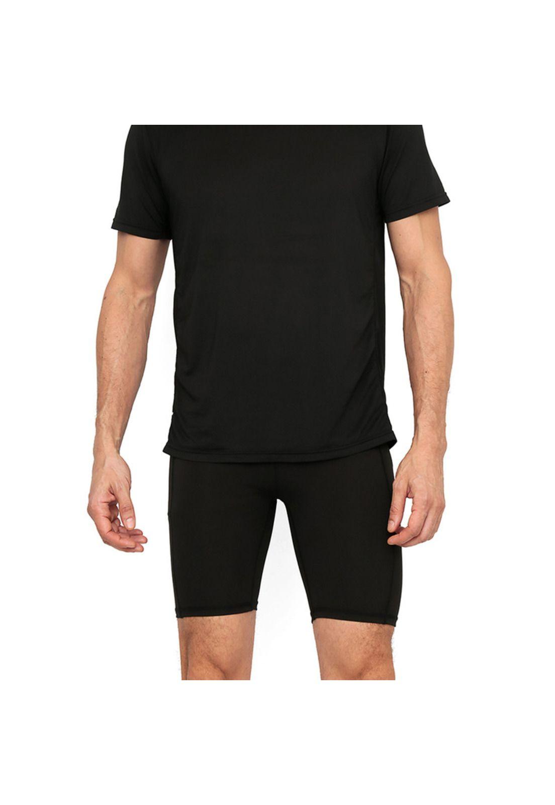 Unixex Bermuda con Bolsillo H2O Wear Negro-0