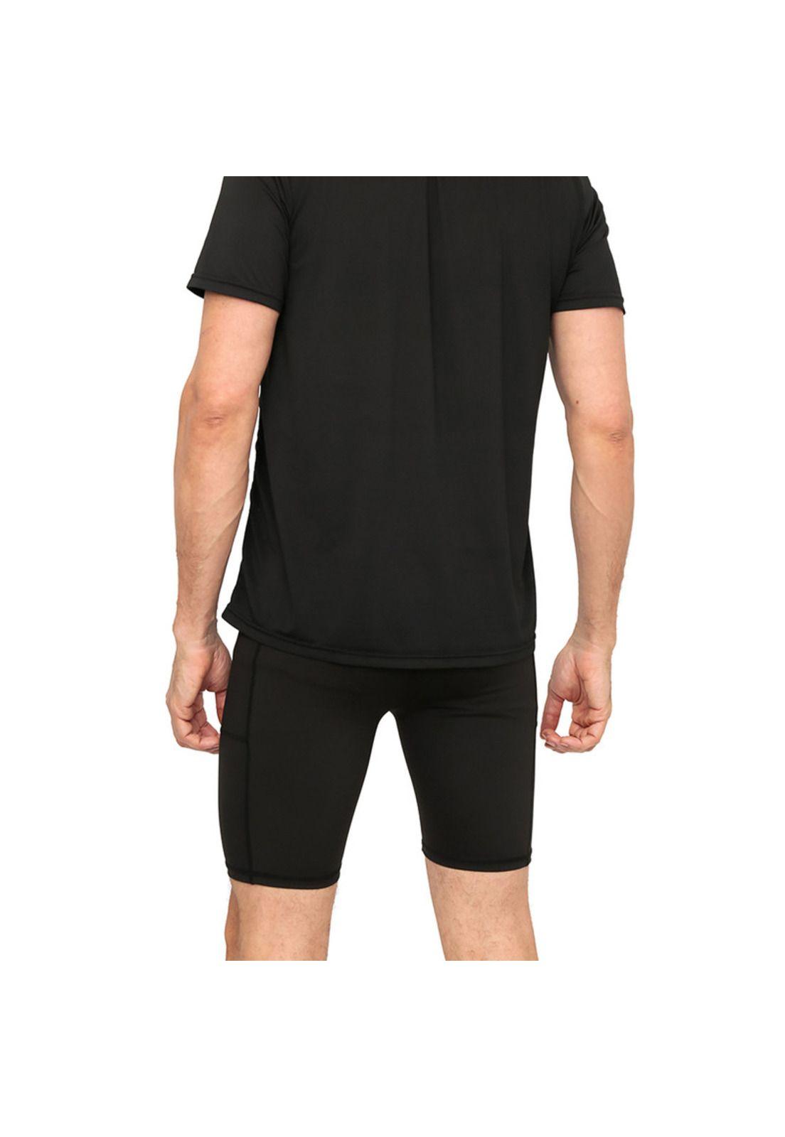 Unixex Bermuda con Bolsillo H2O Wear Negro-2