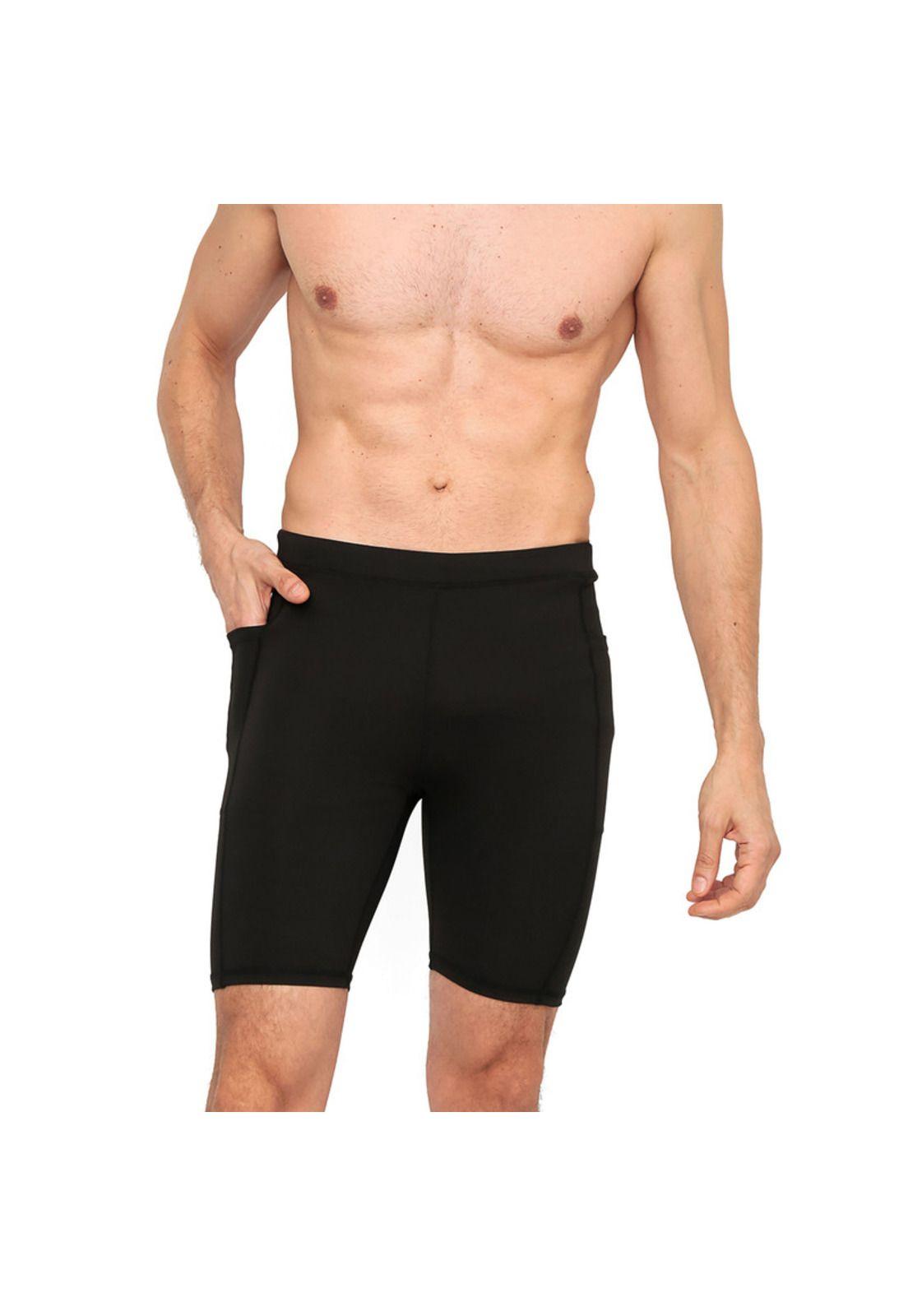 Unixex Bermuda con Bolsillo H2O Wear Negro-3
