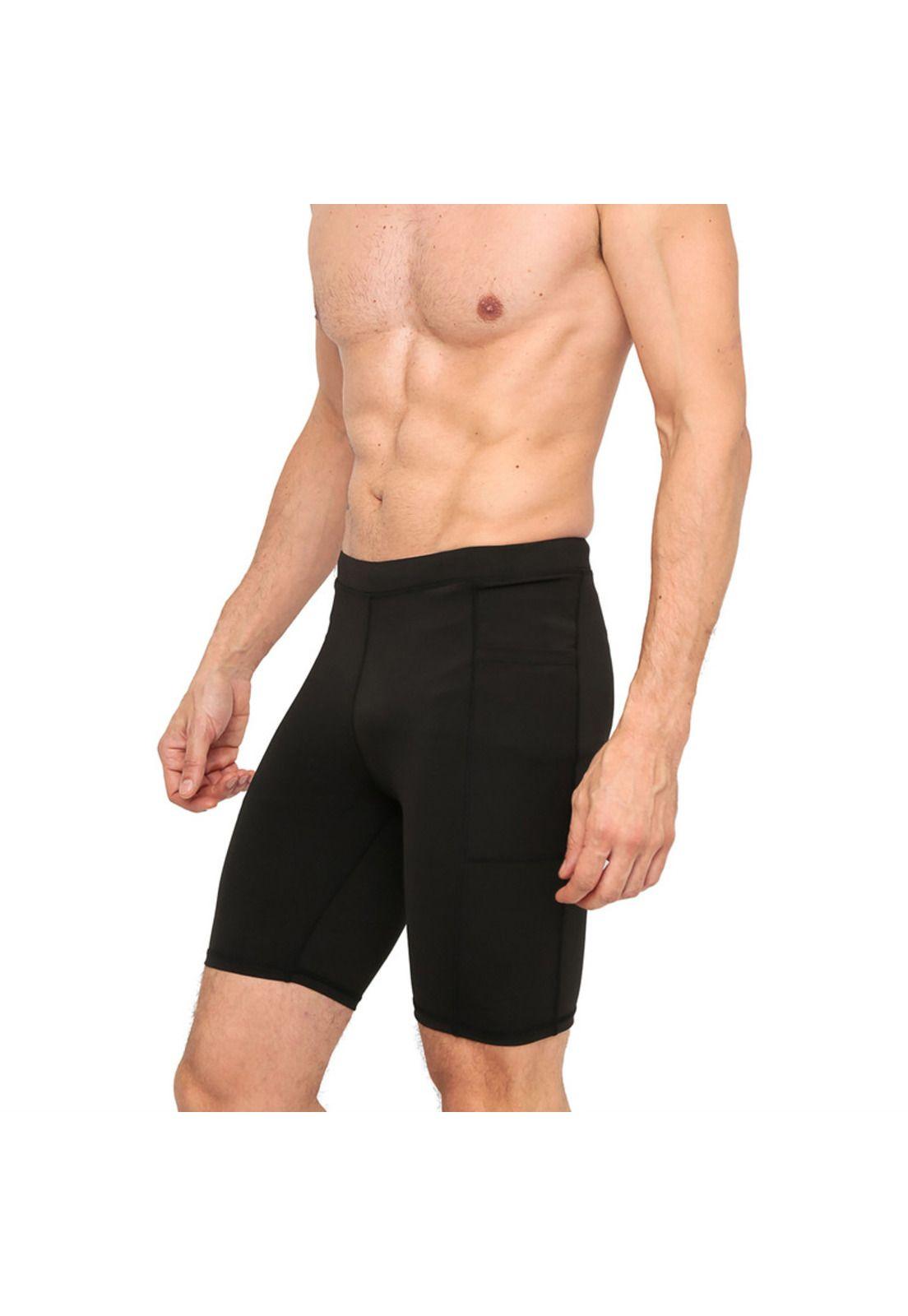 Unixex Bermuda con Bolsillo H2O Wear Negro-4