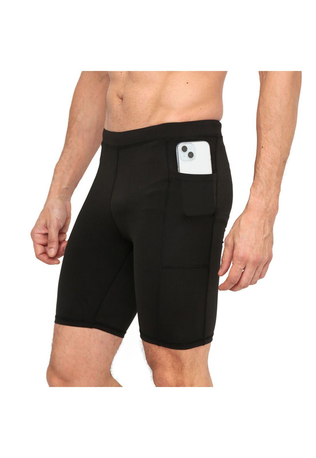 Unixex Bermuda con Bolsillo H2O Wear Negro-6