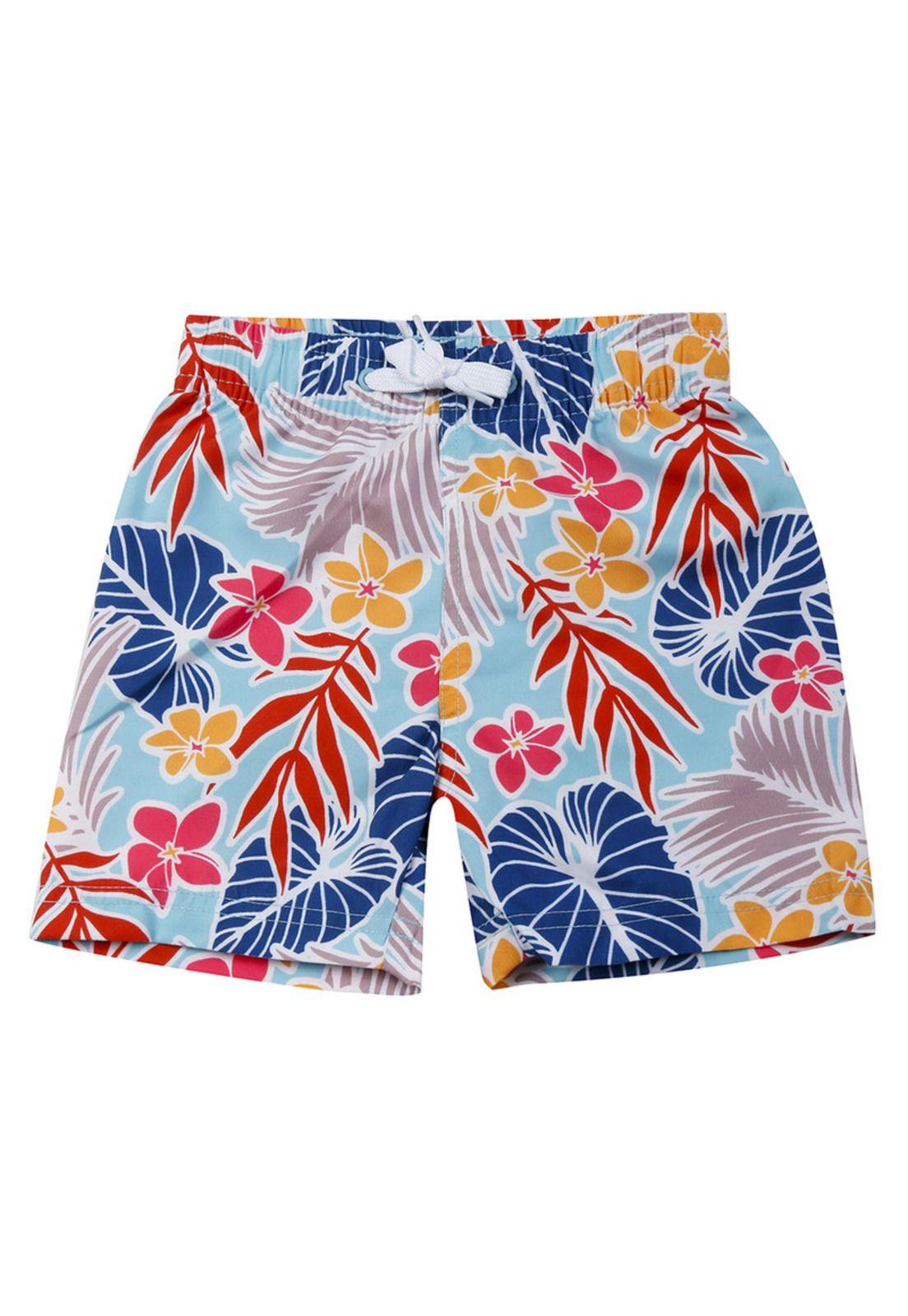 Traje de Baño Bebe Niño Short Azul H2O Wear-0
