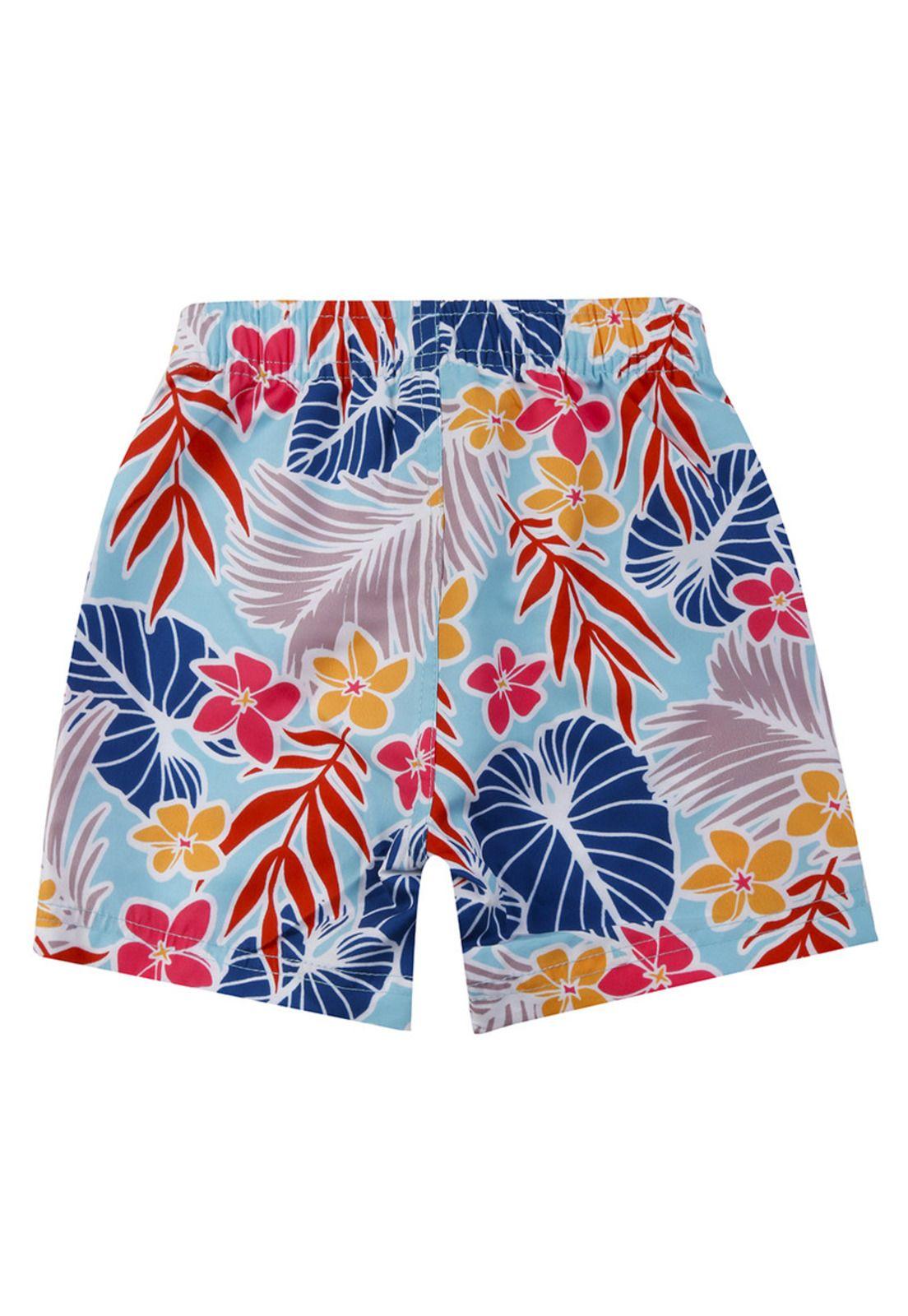 Traje de Baño Bebe Niño Short Azul H2O Wear-1