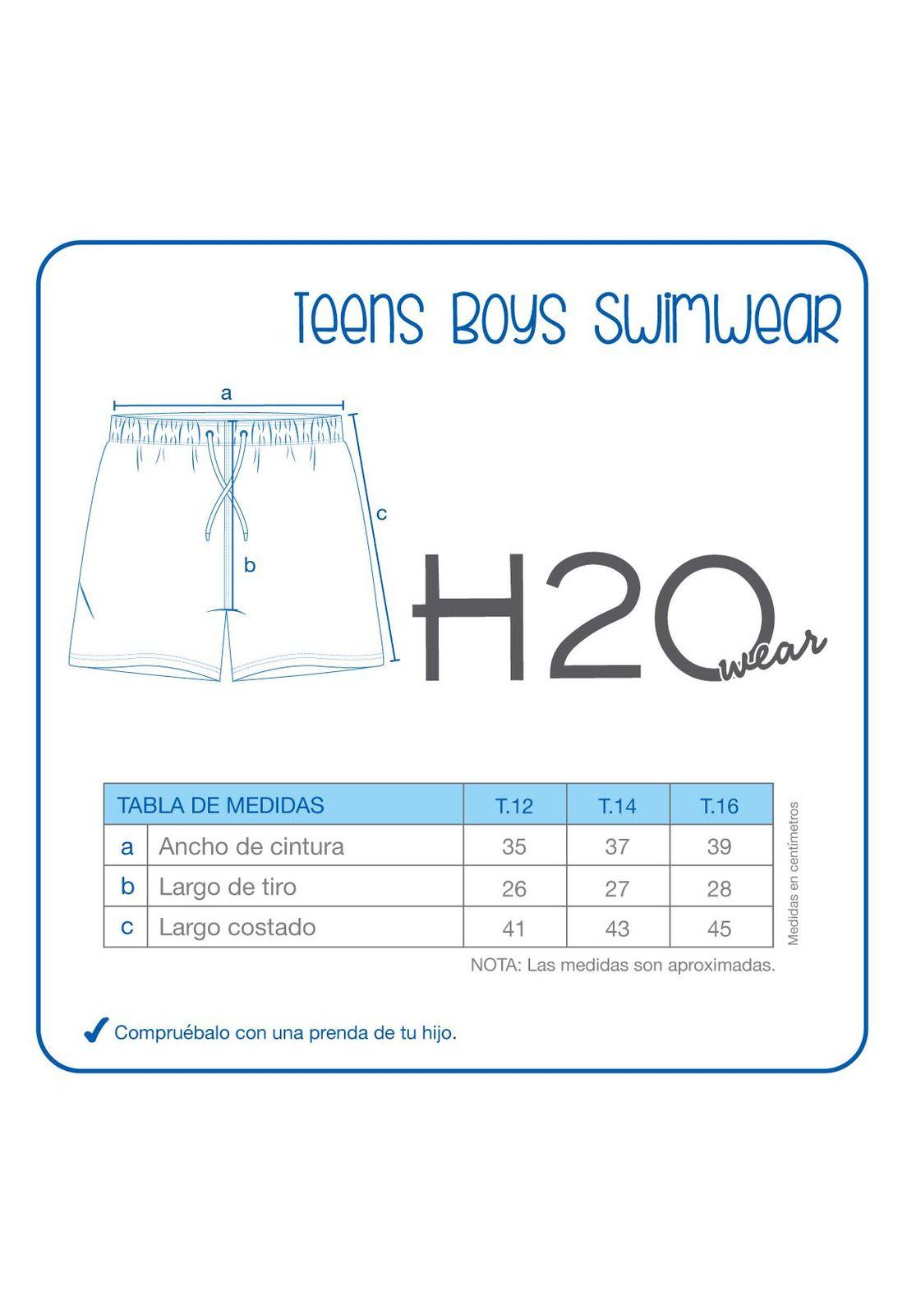 Short de Baño Teens Niño | H2O WEAR-2