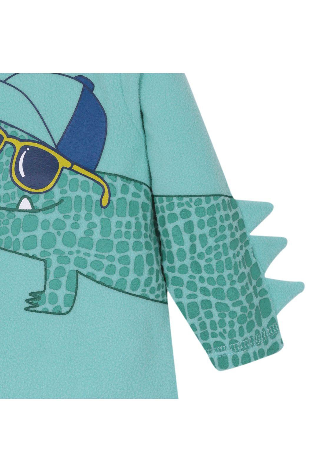 Bebe Pijama Cocodrilo 2Pz H2O Wear Verde Polar-2