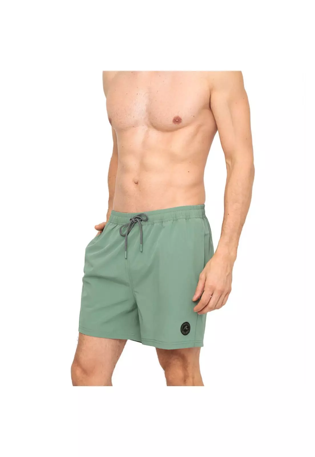 Traje de Baño Hombre Short W Stretch H2O Wear Verde-1