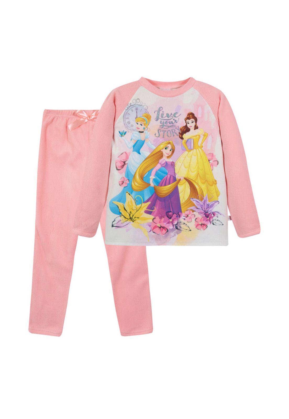 Pack 2 Pijama Niña Polar Multicolor Disney-3