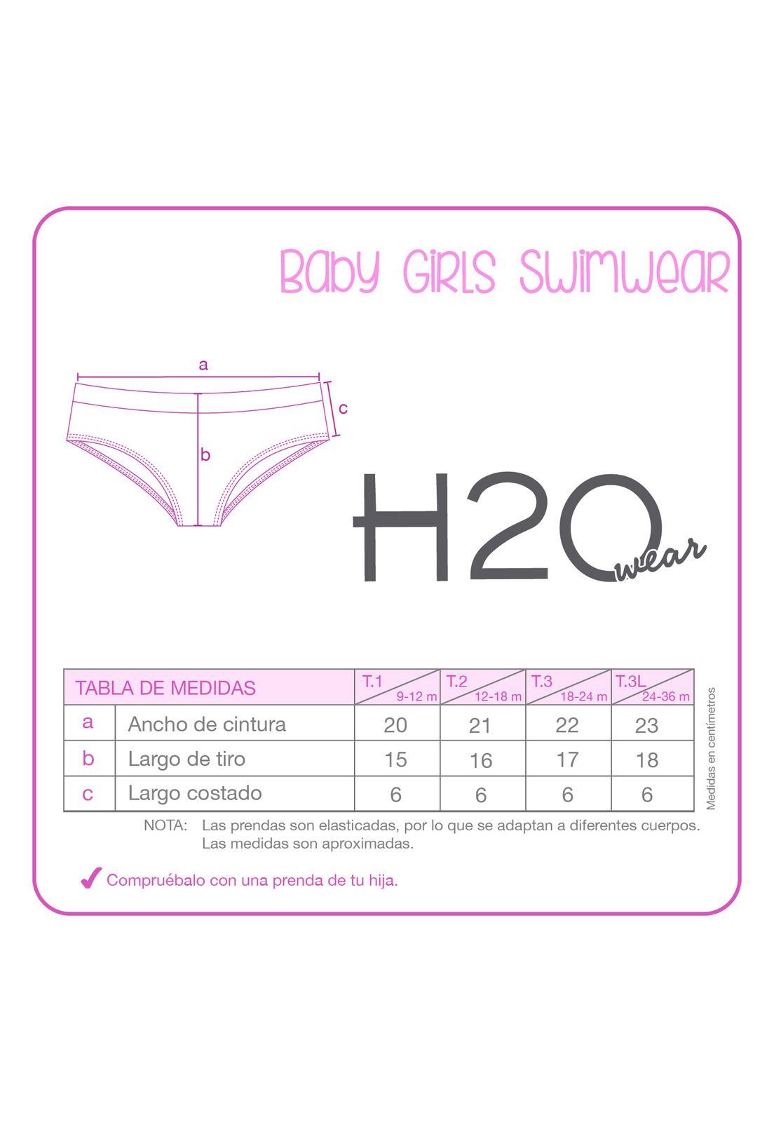 Traje de Baño Bebe Niña Set UV 50 Disney Minnie Verde-2