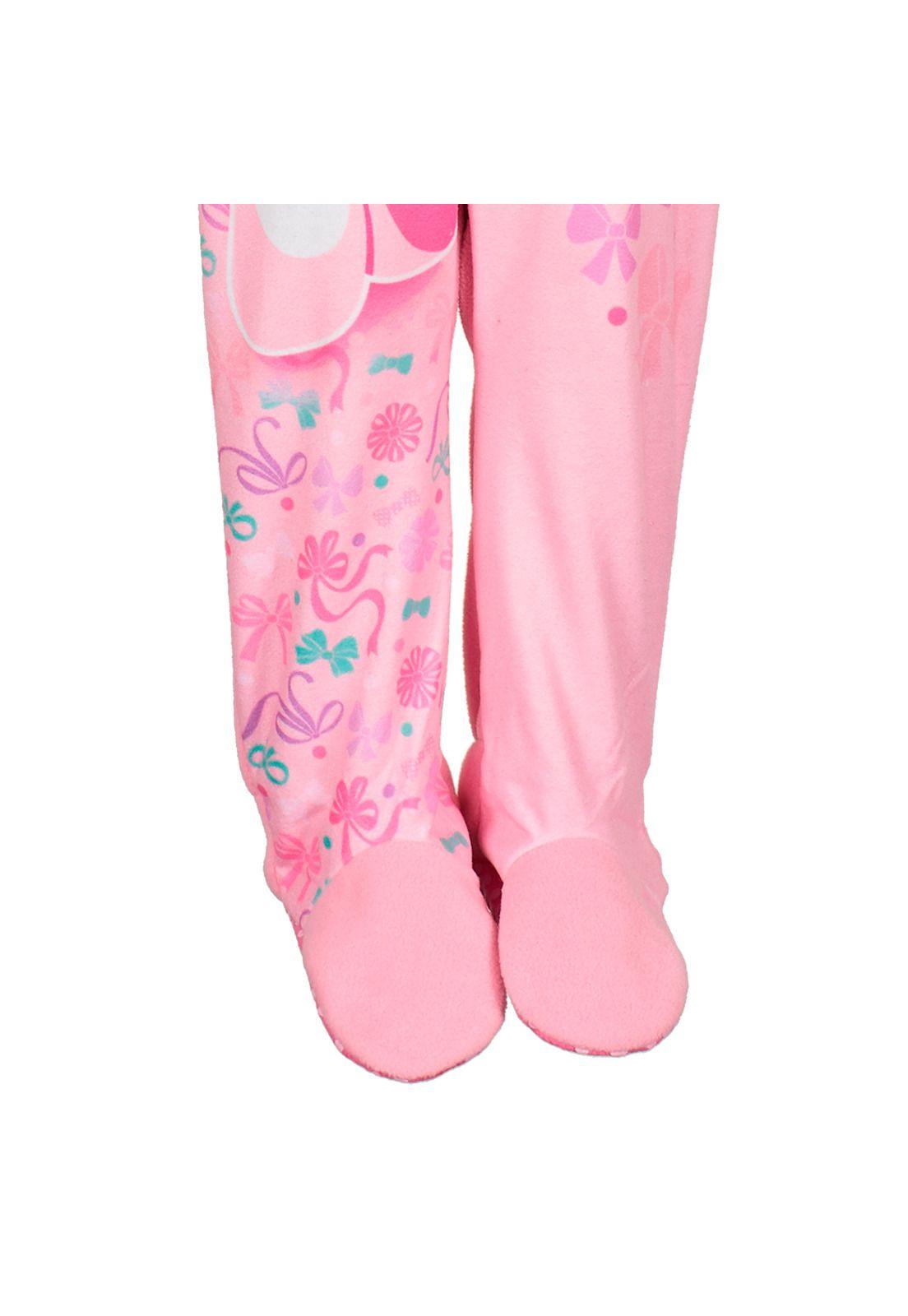 Pijama Bebé Niña Polar Disney Minnie Rosa-2