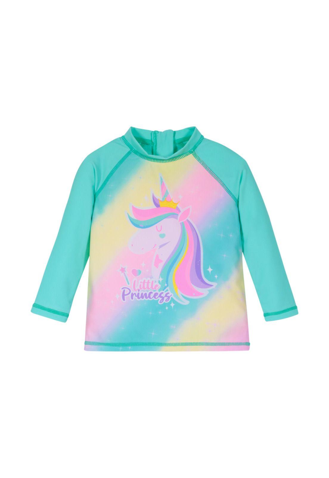 Pack 2 Traje de Baño Bebe Niña  H2O Wear Turquesa-1
