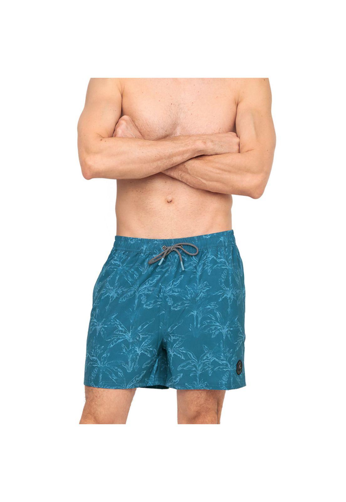 Traje de Baño Hombre Short W Stretch H2O Wear Petroleo-2