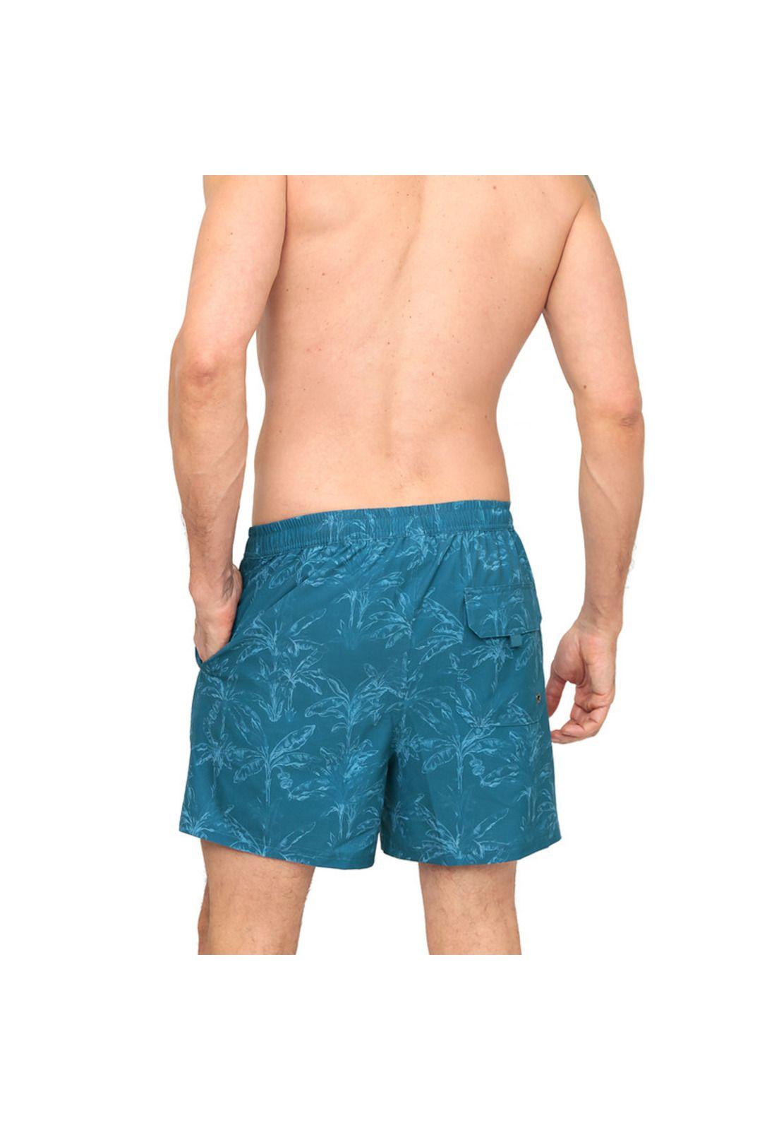 Traje de Baño Hombre Short W Stretch H2O Wear Petroleo-3
