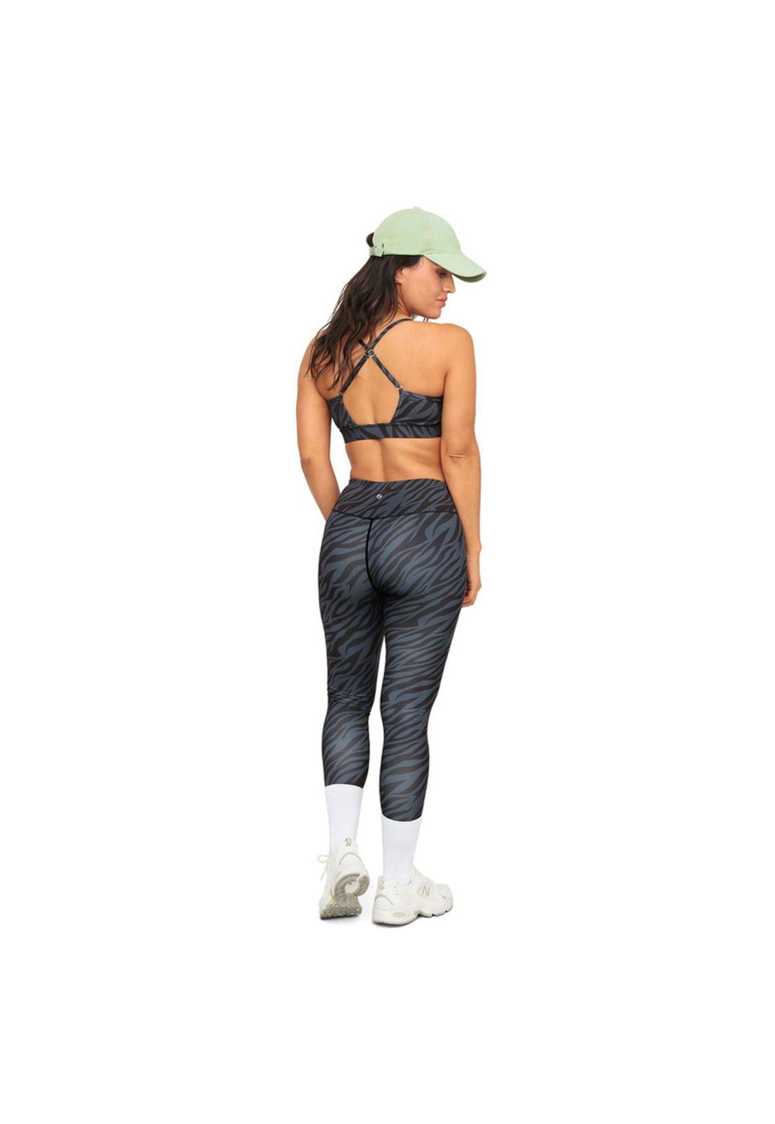 Legging Mujer Calsica Estampada H2O Wear Gris-2