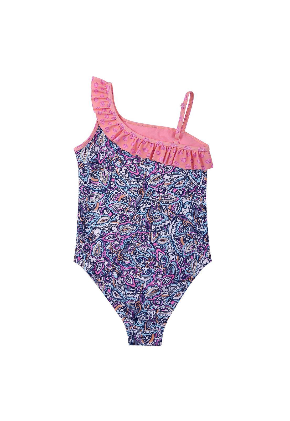 Traje de Baño Niña UV30 Azul H2O Wear-1